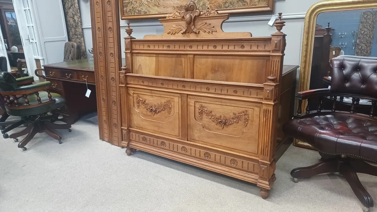 French antique bed Henry II - Image 2