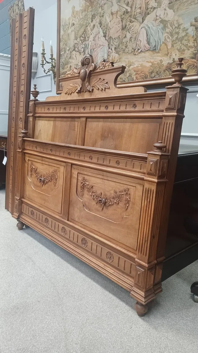 French antique bed Henry II - Image 3
