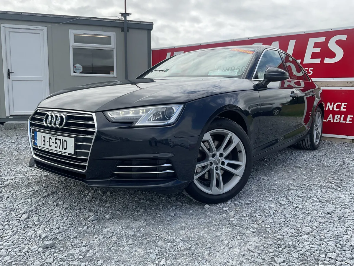 AUDI A4 2.0 TDI LOW KMS LEATHER SAT-NAV SPOTLESS - Image 2
