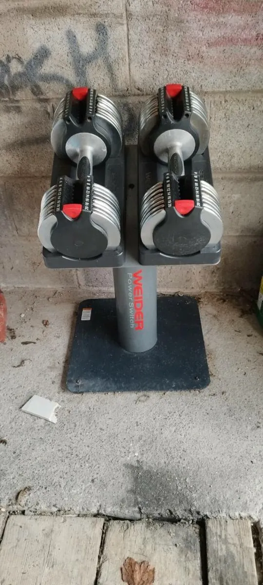 Weider Interchangeable dumbells - Image 2