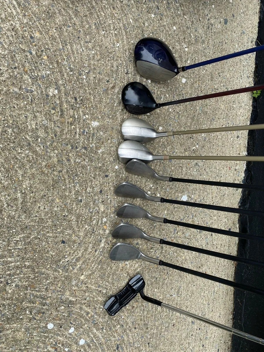Women’s or Junior set of golf clubs and trolley - Image 3