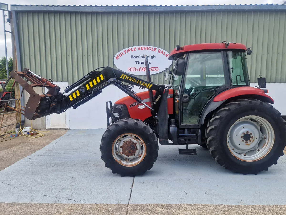 CASE CX 95 &FRONT LOADER - Image 1