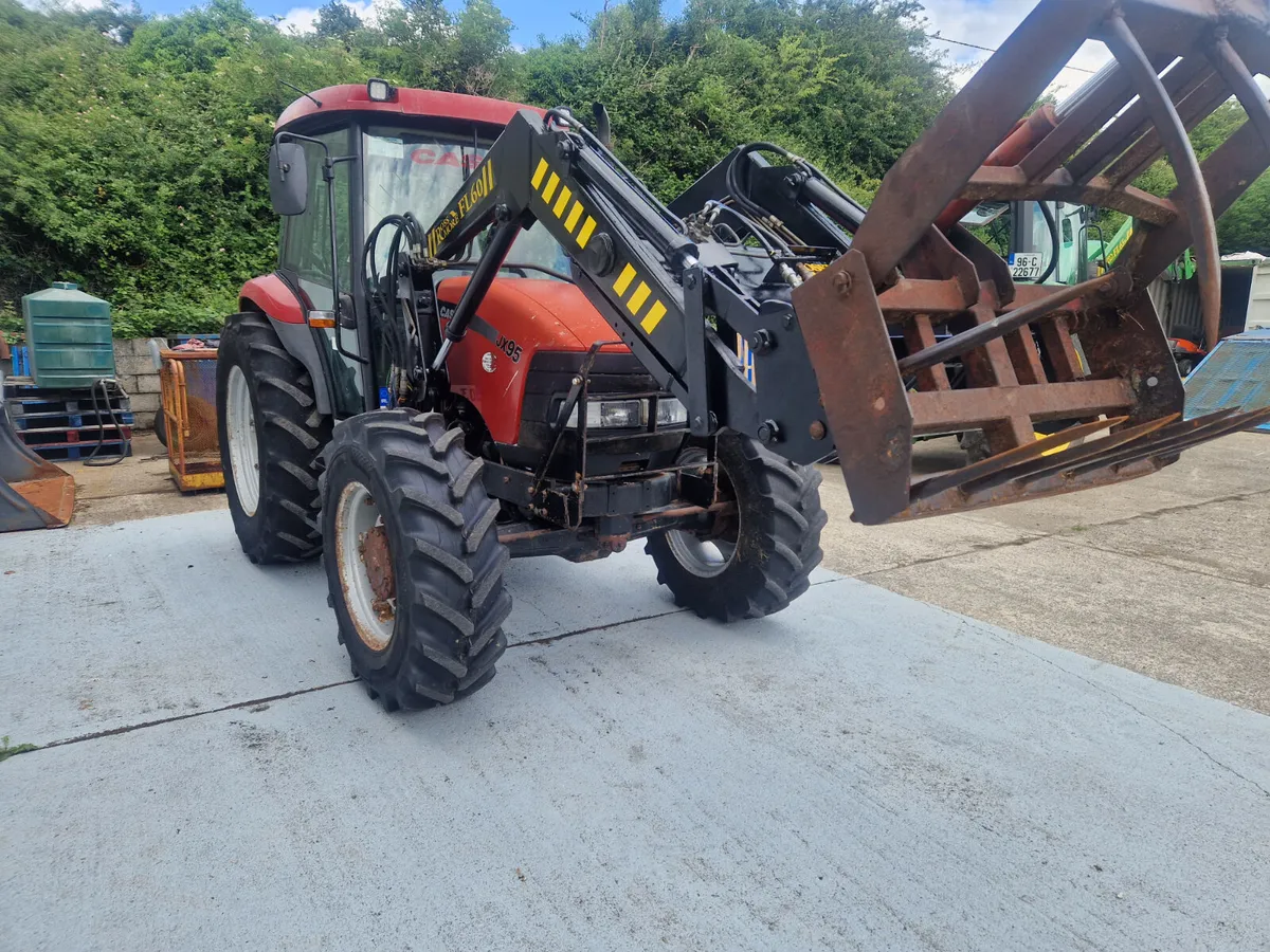 CASE CX 95 &FRONT LOADER - Image 4