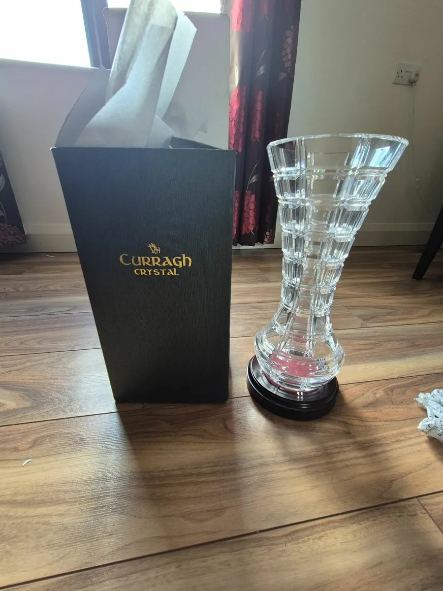 Curragh Crystal Vase