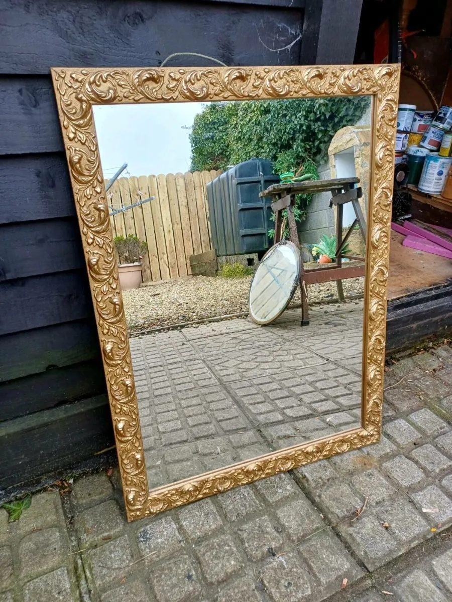 Collection of Old Wall Mirrors - Image 4