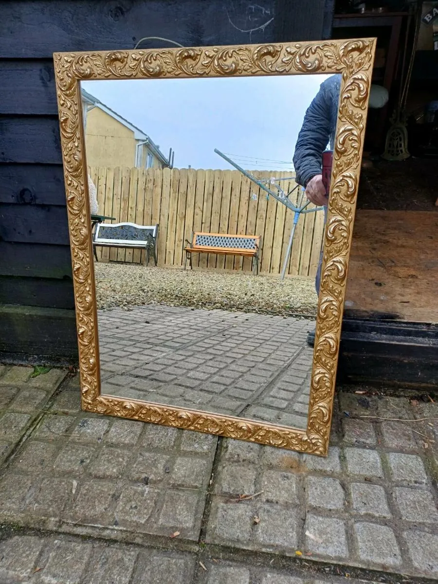 Collection of Old Wall Mirrors - Image 2