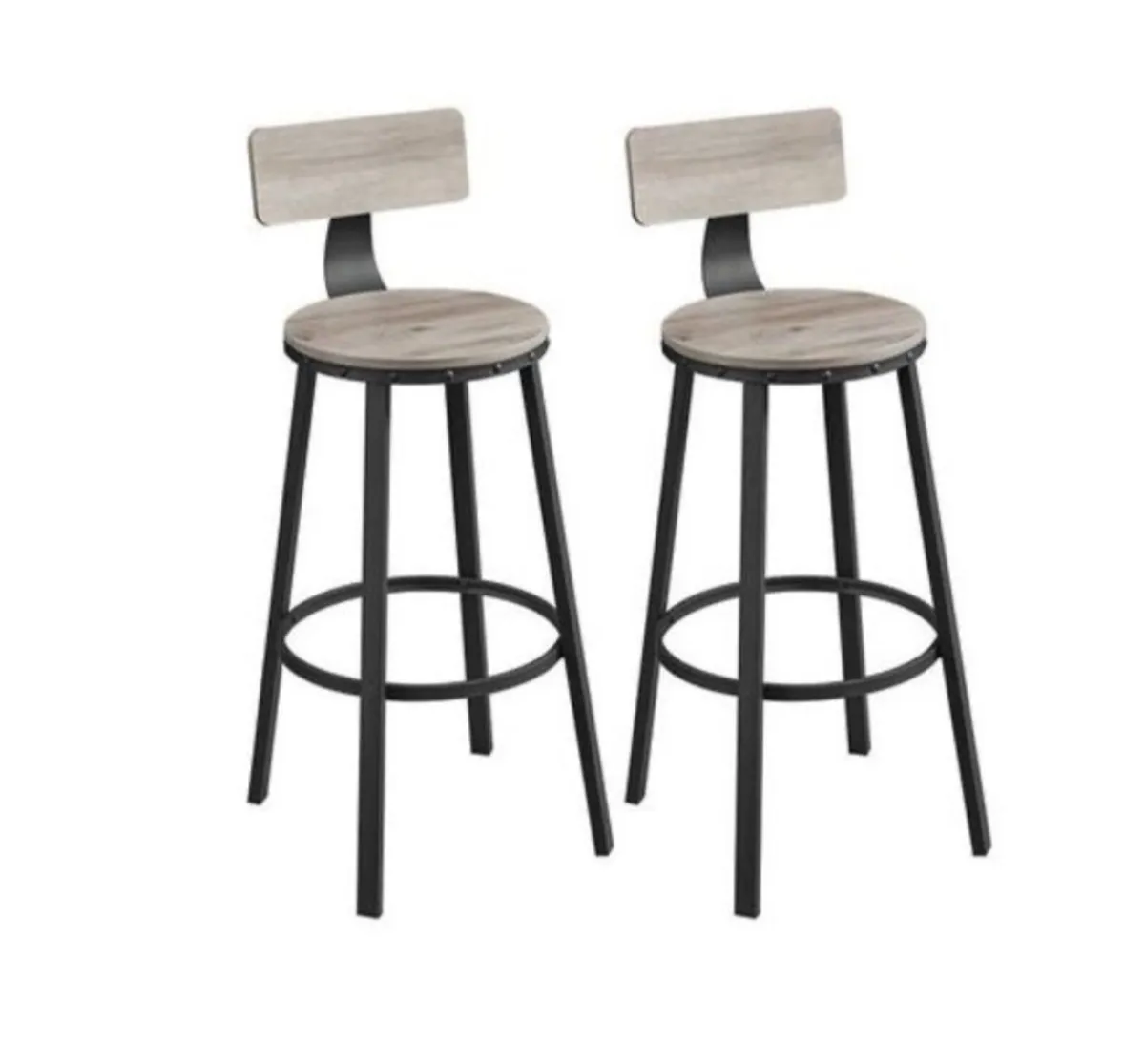 2 bar stools - Image 1