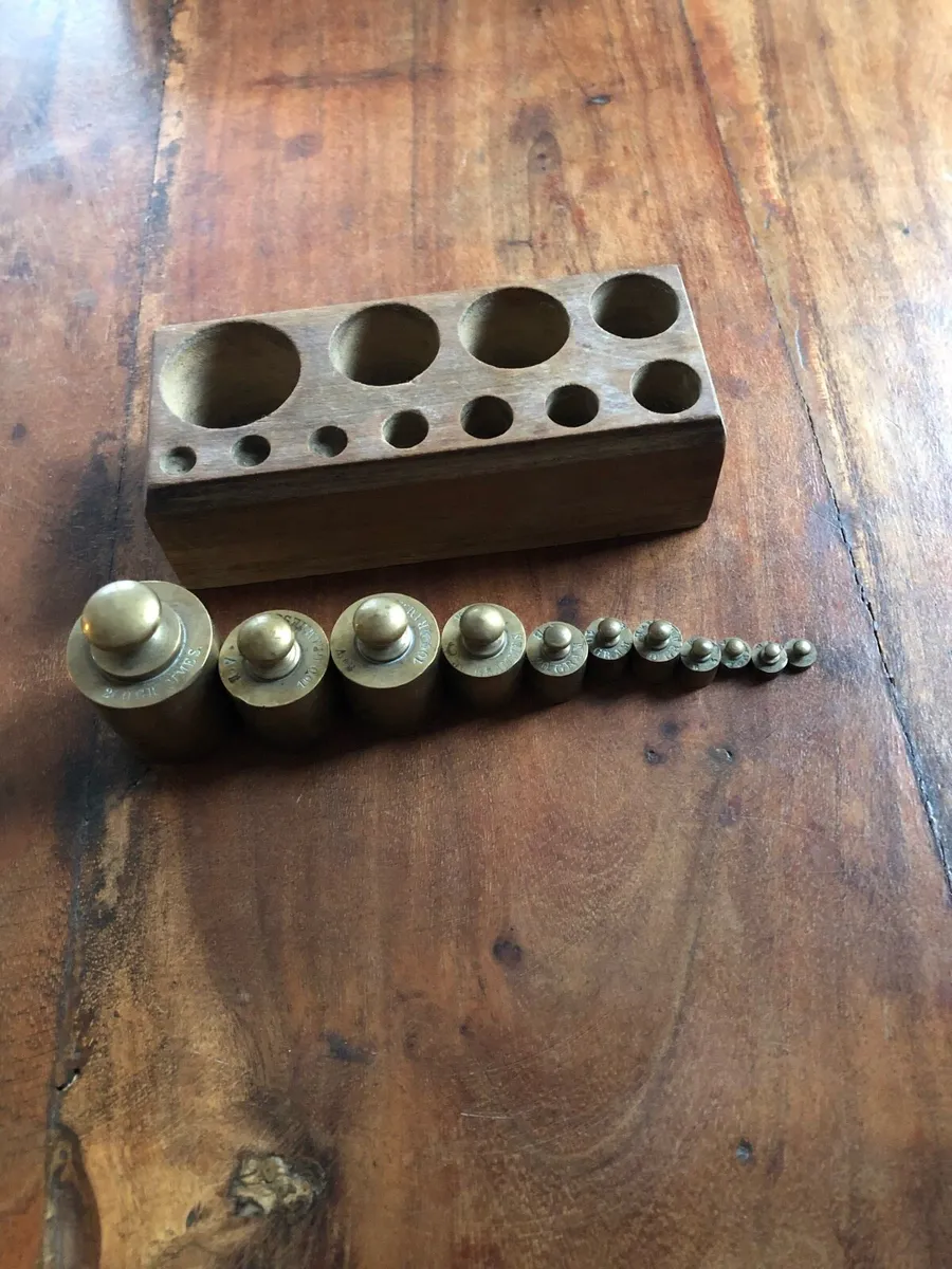 Brass nesting weights - Image 3