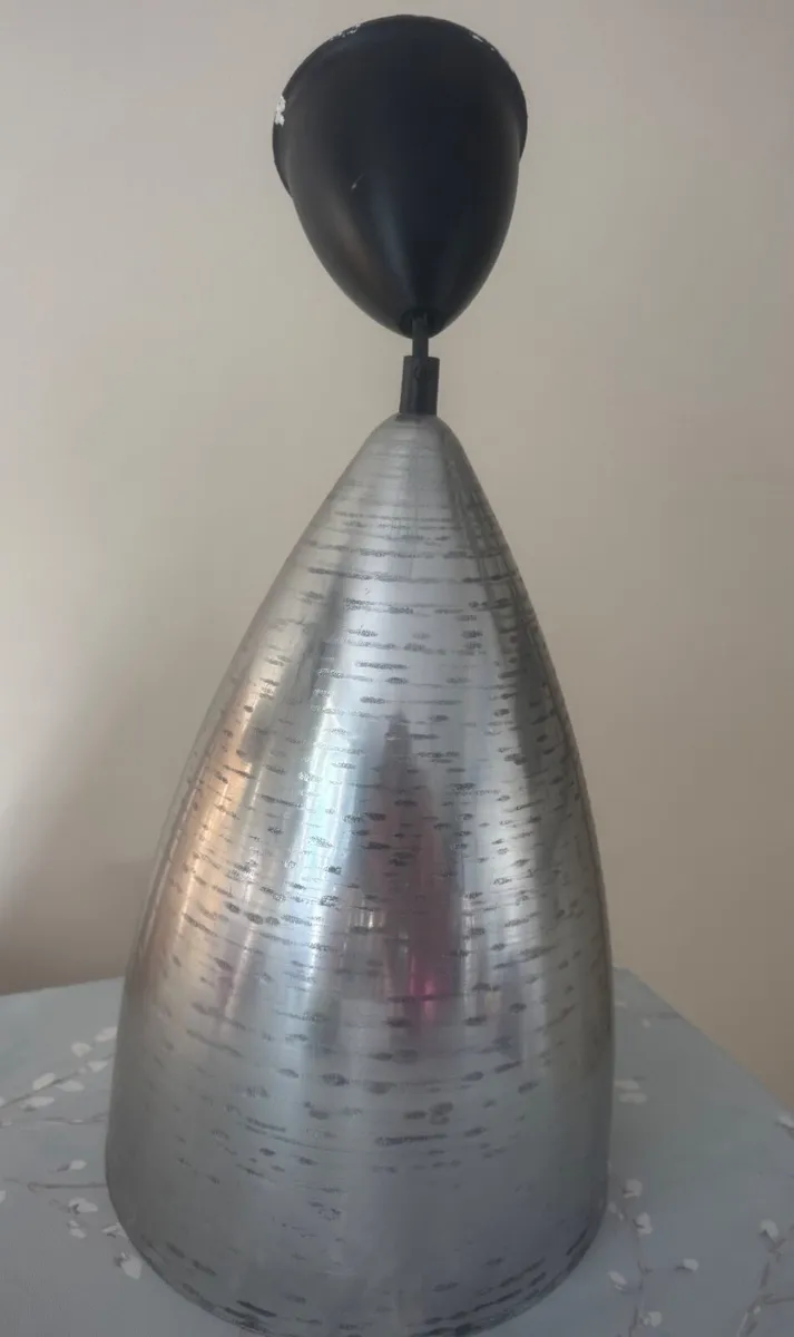 Chrome Metal Pendant Shade