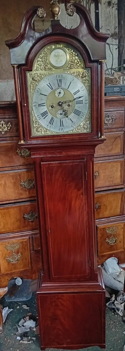 Antique Grandfather Clock - Image 2
