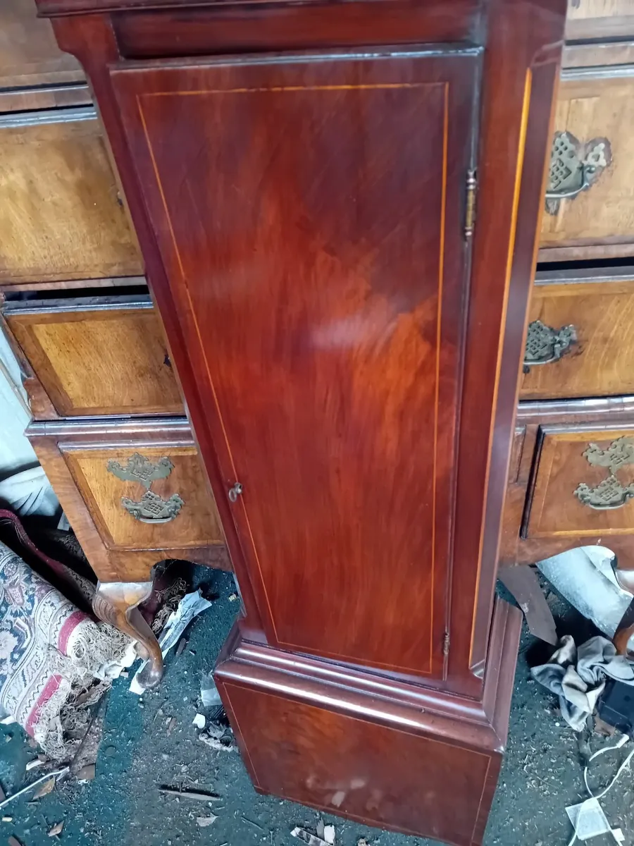 Antique Grandfather Clock - Image 3