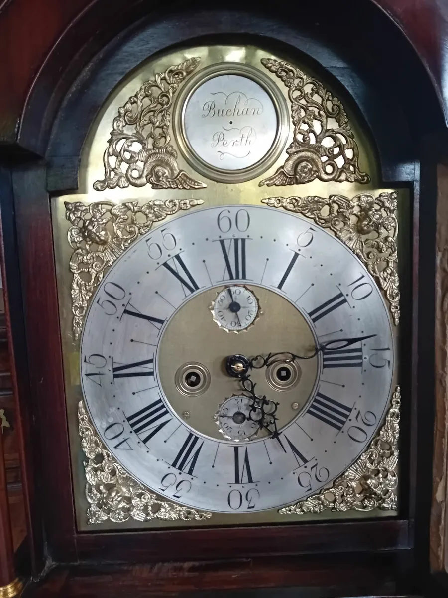 Antique Grandfather Clock - Image 4