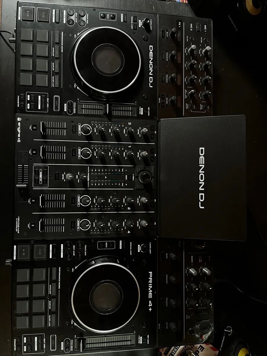 Denon Prime 4 Plus DJ Controller - Image 1