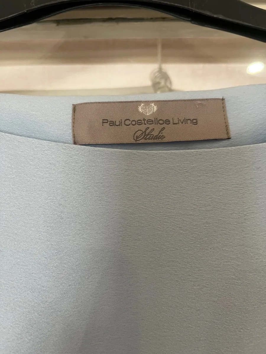 Paul  Costelloe blue blouse - Image 2