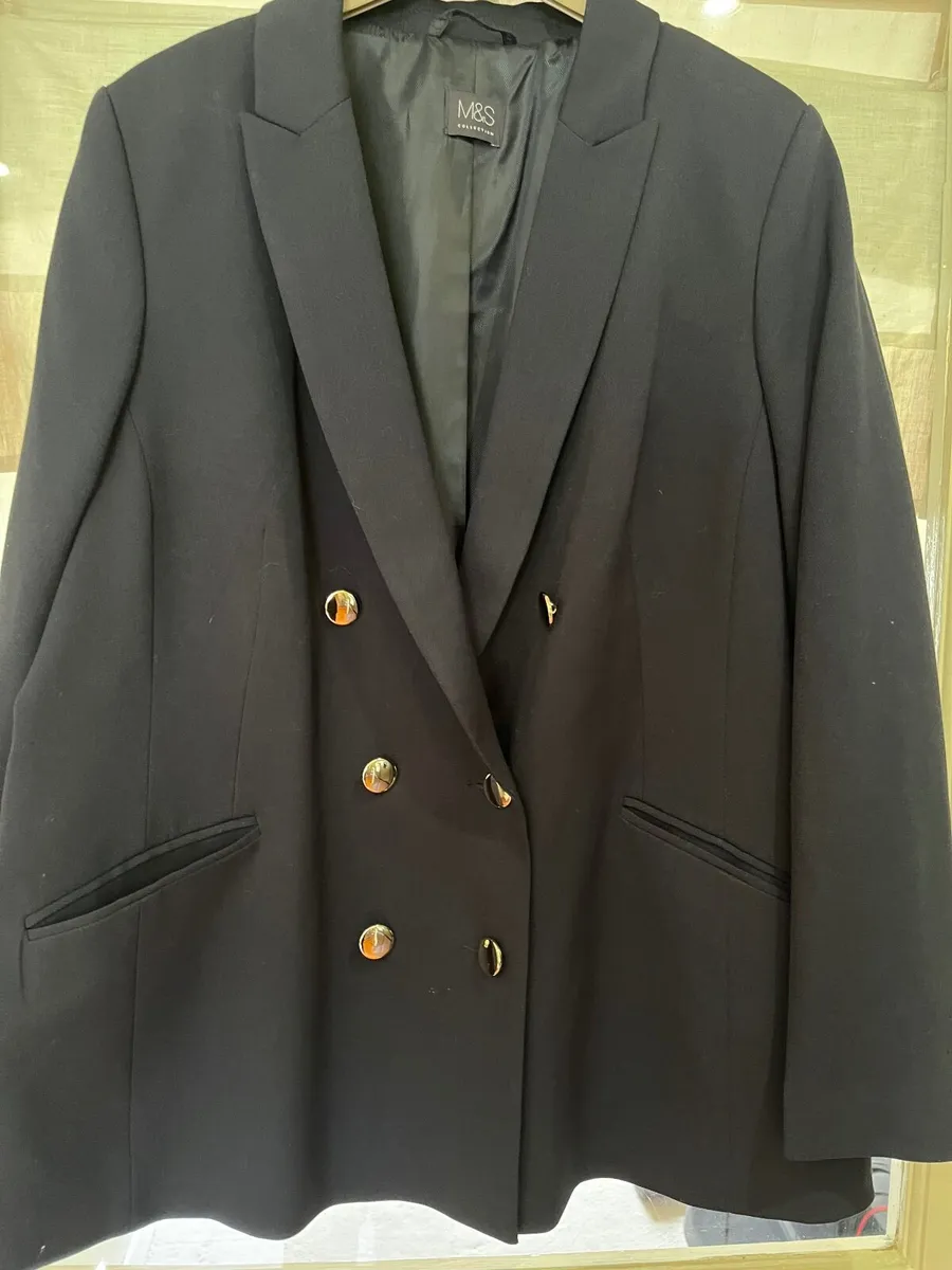 M&S navy blazer - Image 1