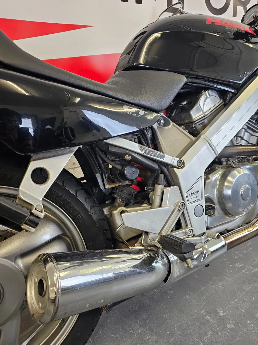 1993 Honda Hawk GT 650 running riding project - Image 4