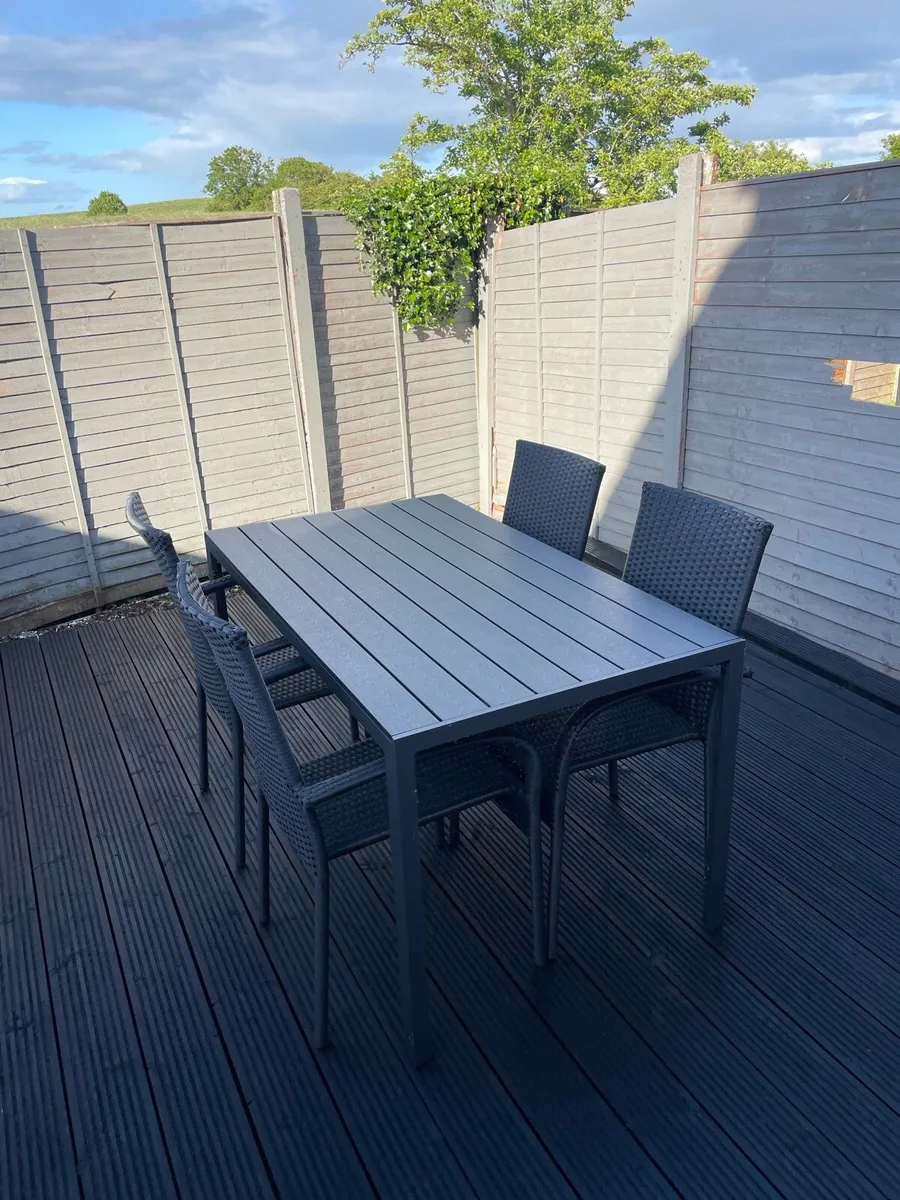 Garden Furniture Table and Chairs - Image 3