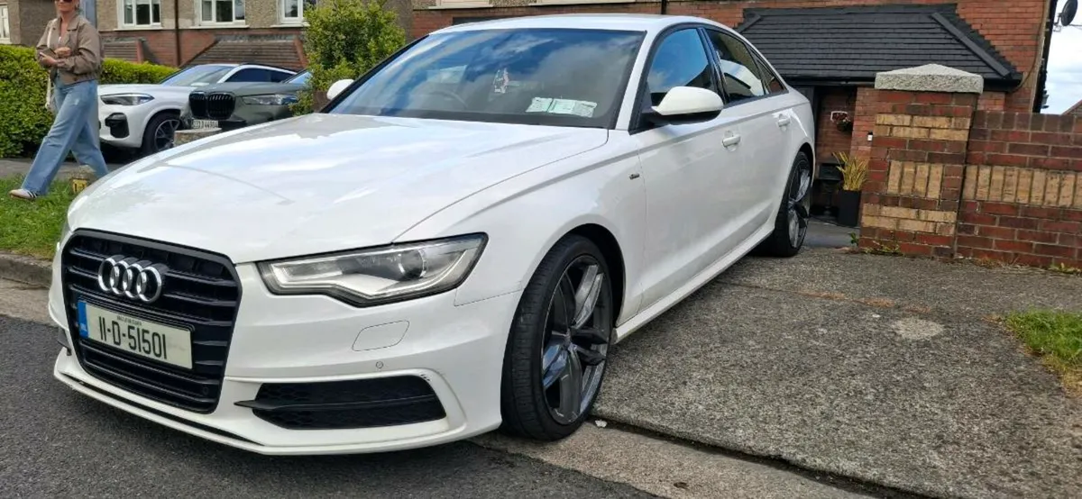 Audi a6 S line pearl white - Image 4