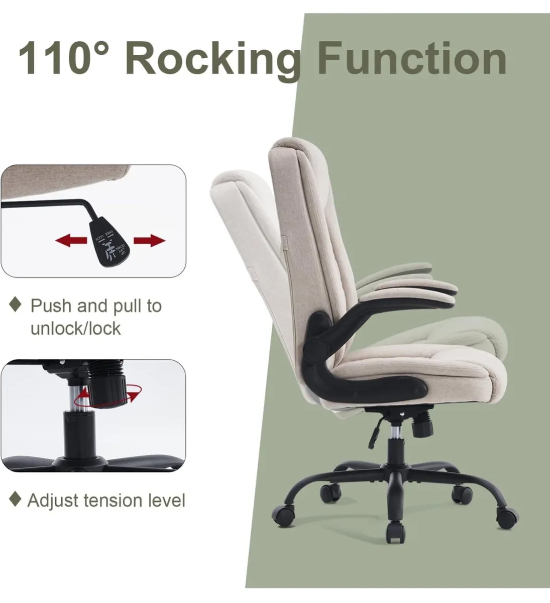 Ergonomic Office Chair Computer Chair Executive Of - Image 3