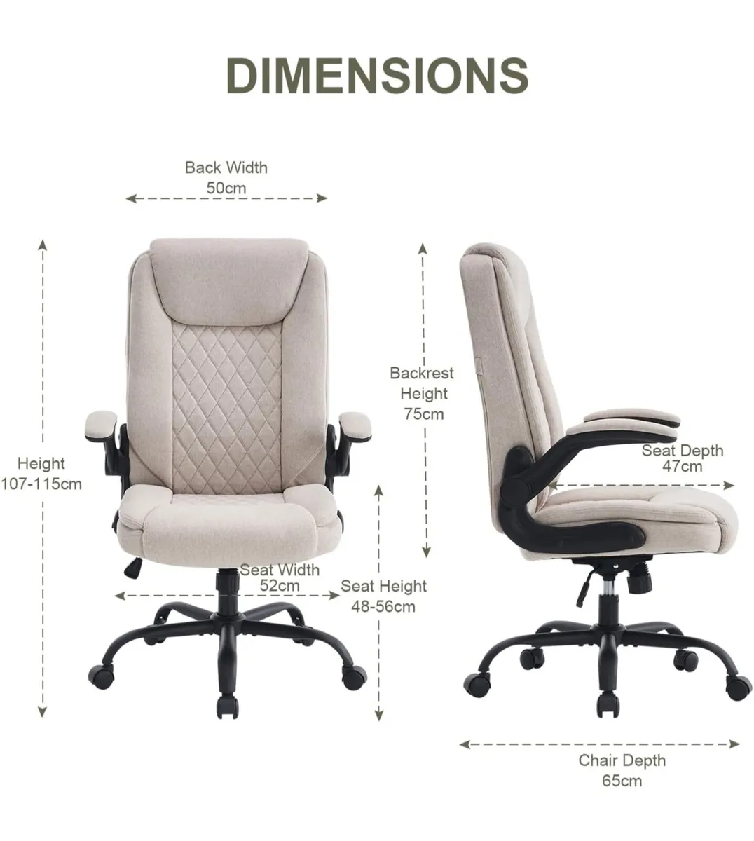 Ergonomic Office Chair Computer Chair Executive Of - Image 4