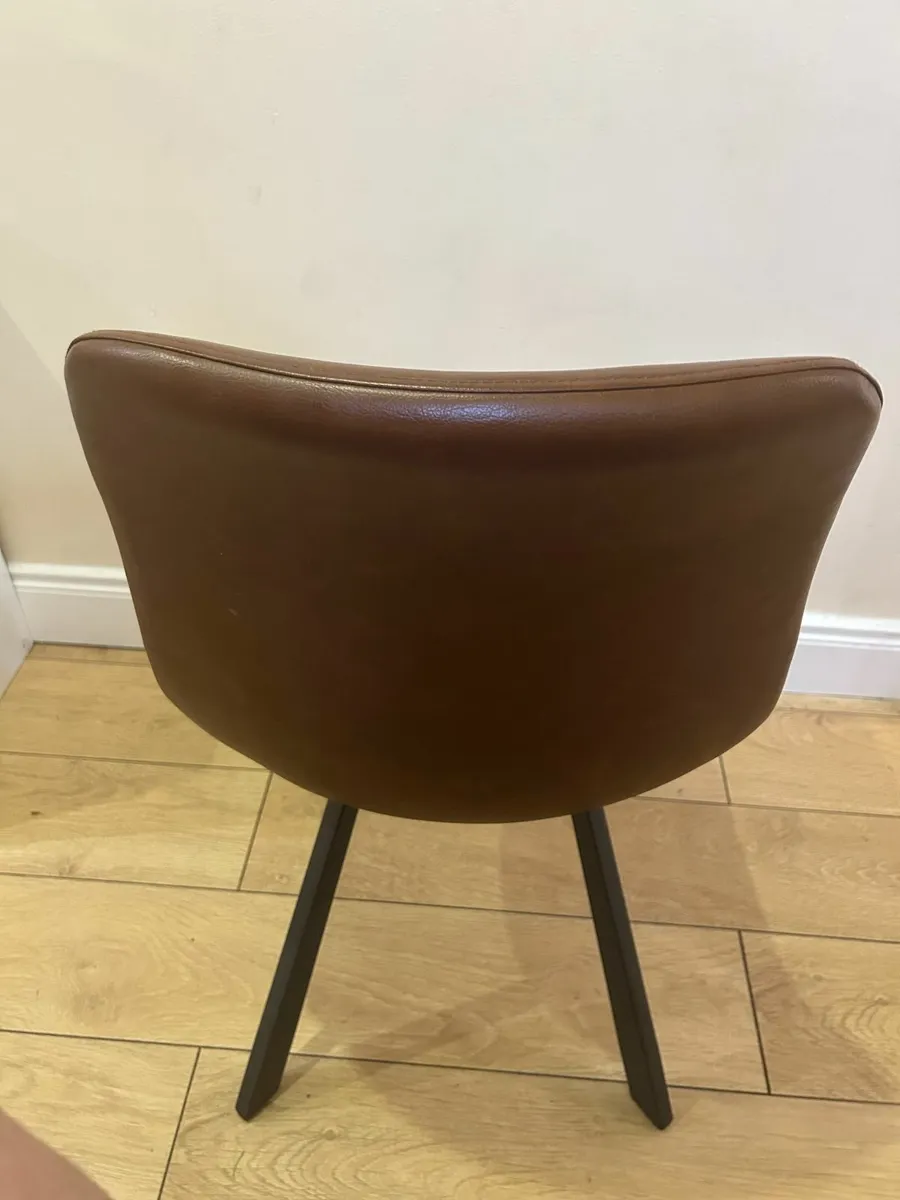 8 Dining chairs - Image 4
