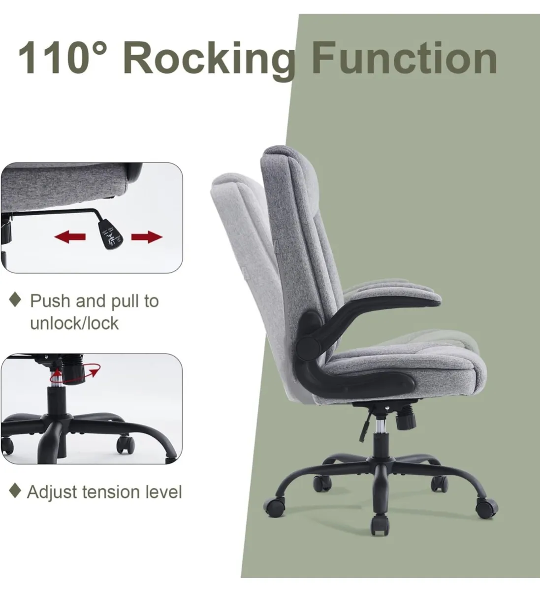 Ergonomic Office Chair Computer Chair Executive Of - Image 3