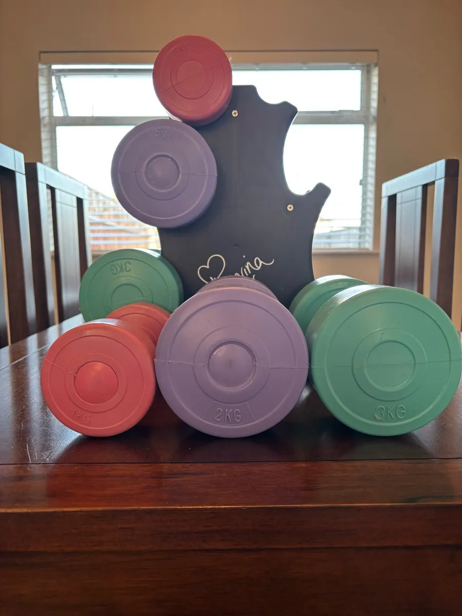 Dumbbells 12kg set - Image 3
