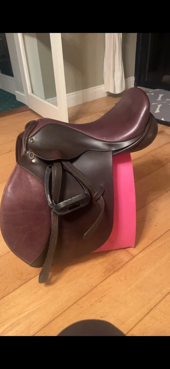 Brown 18inch Wide Ideal GP Saddle - Image 4