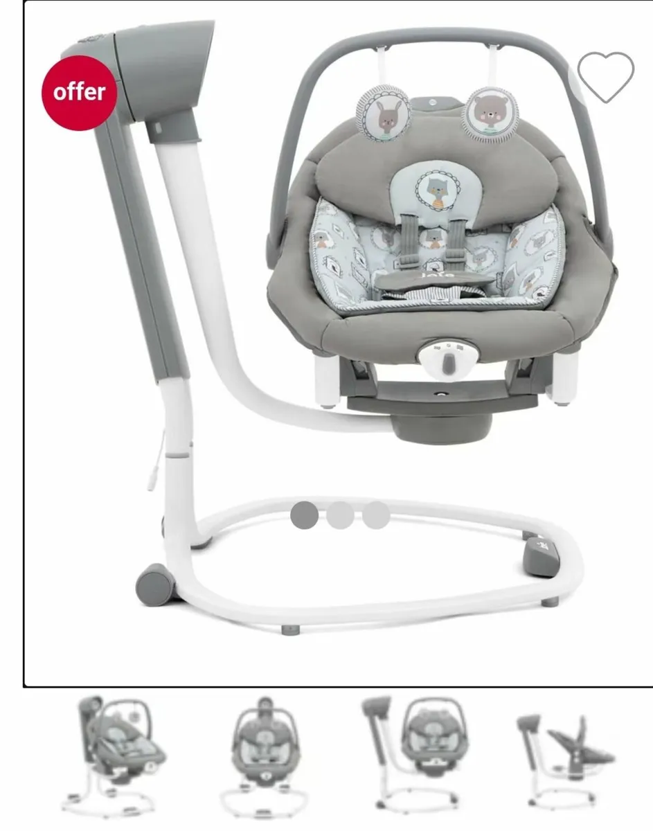 Joie Serina 2 in 1 Swing and Rocker - Image 1