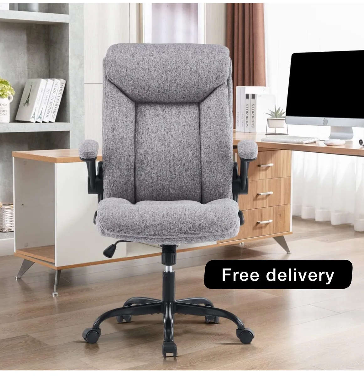 Executive Office Chair, Ergonomic Computer Desk Ch - Image 1