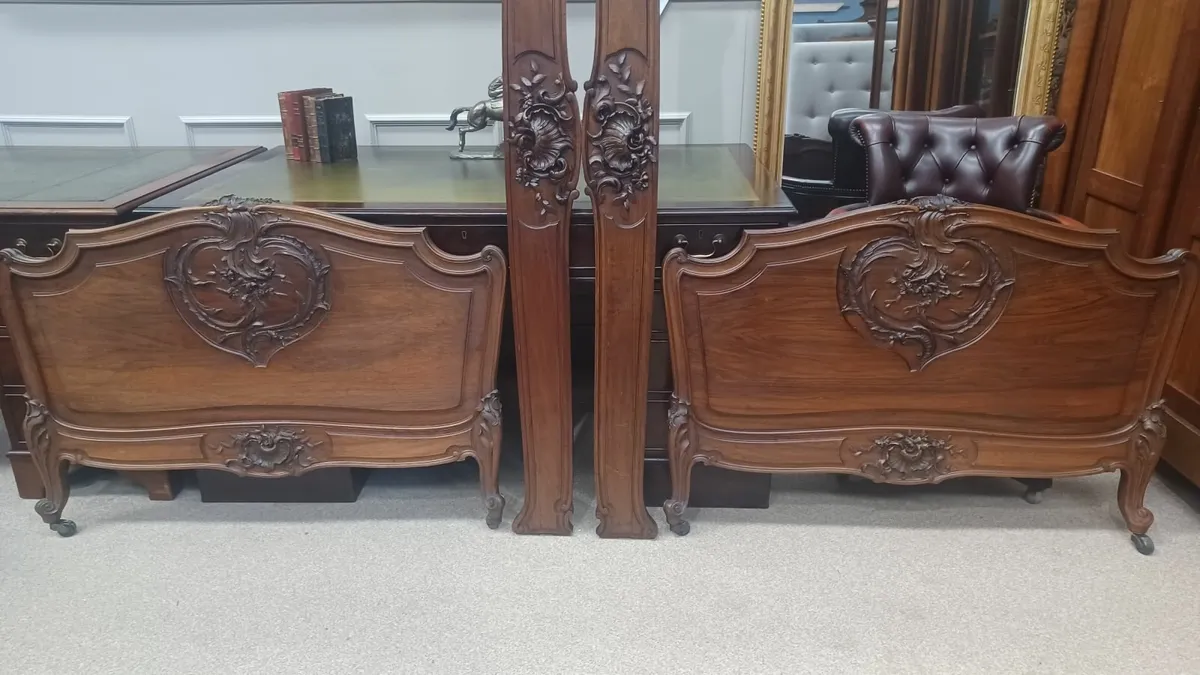 French antique Louis XV Single Bed - Image 1