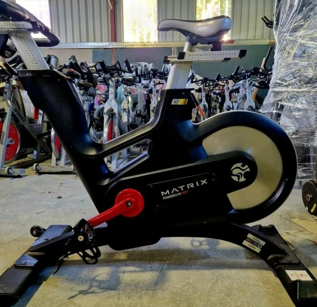 Matrix icg7 spin bike with monitor Bluetooth save - Image 1