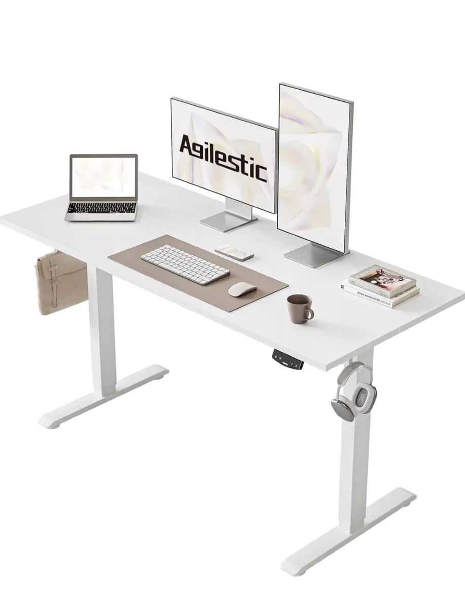 Electric Standing Desk, 120 x 60 cm Height Adjusta - Image 3