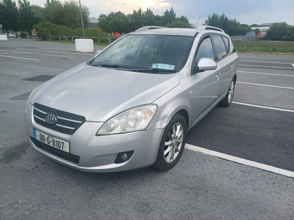 08 Kia ceed estate 1.6d nct 29/11/25 cheap tax - Image 1