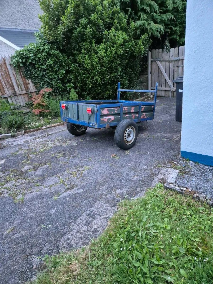 Trailer, 2 wheel, 6x4 - Image 1