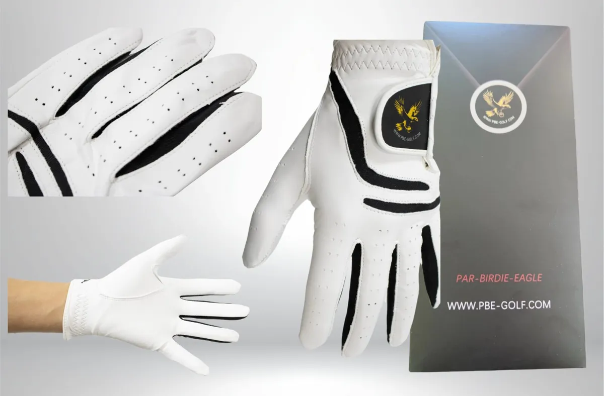 Men's Premium Leather Golf Glove - Image 1