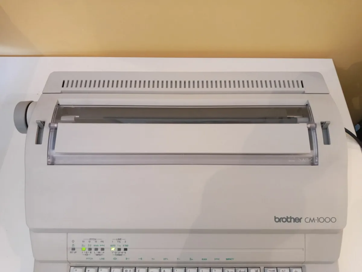 Delivery - Brother CM-1000 Electric Typewriter - Image 2