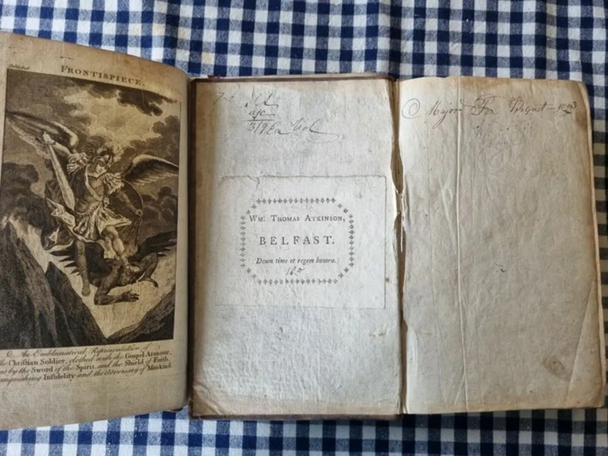 Two old books - Christian's Magazine 1782 - Image 2