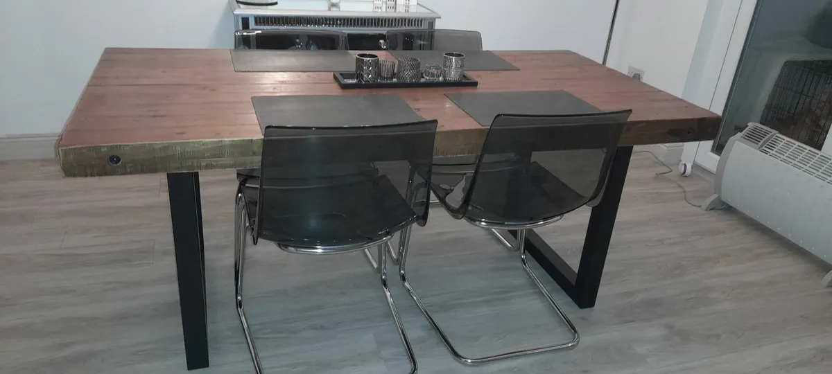 Dining table & chairs - Image 2