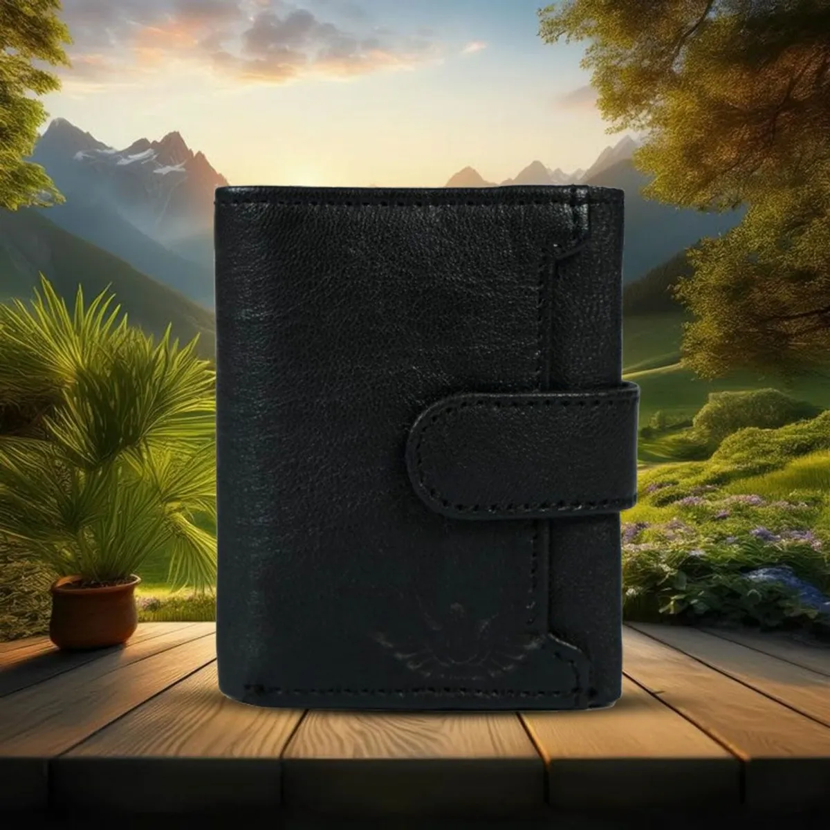 RFID Card Case – Slim Leather Pop-Up Wallet | RFID - Image 4
