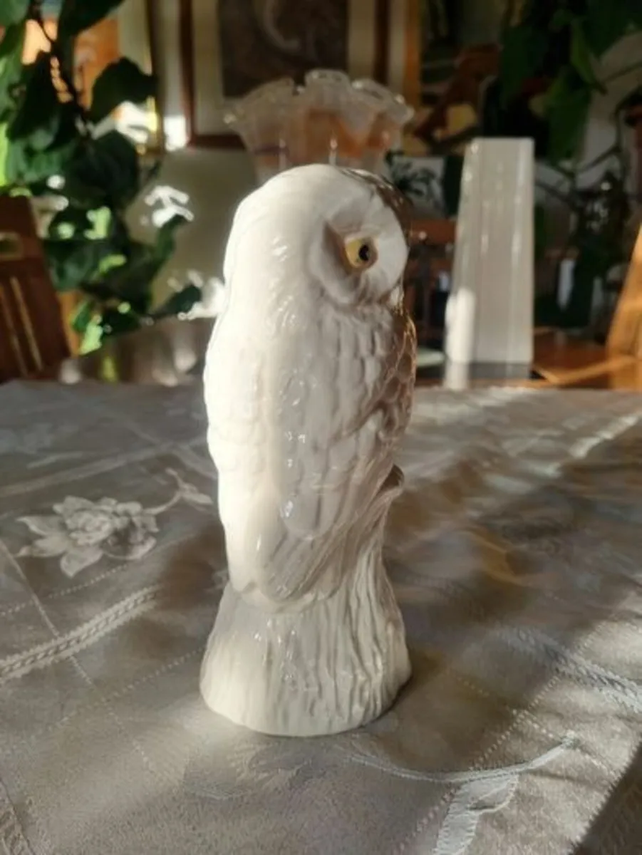 Donegal Parian China White Owl Figurine - Image 4