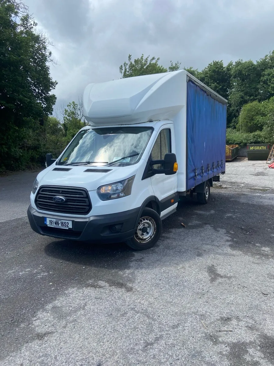 191 Ford Transit Luton Curtain Side T350 LWB - Image 2
