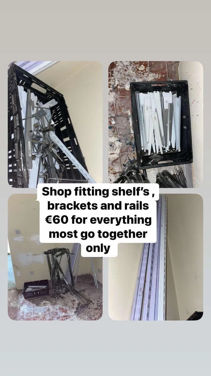 Shop fittings €60 - Image 1