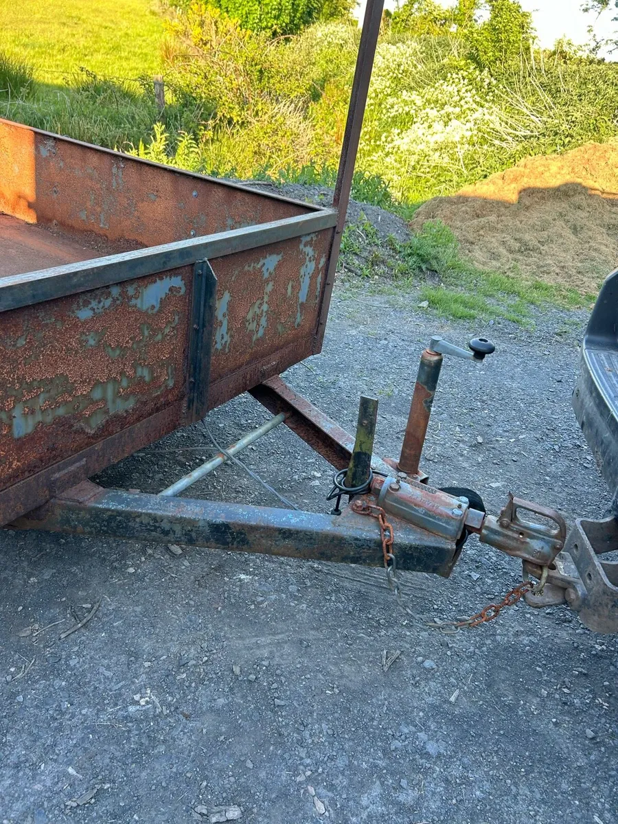 8x4”6 flat trailer - Image 1
