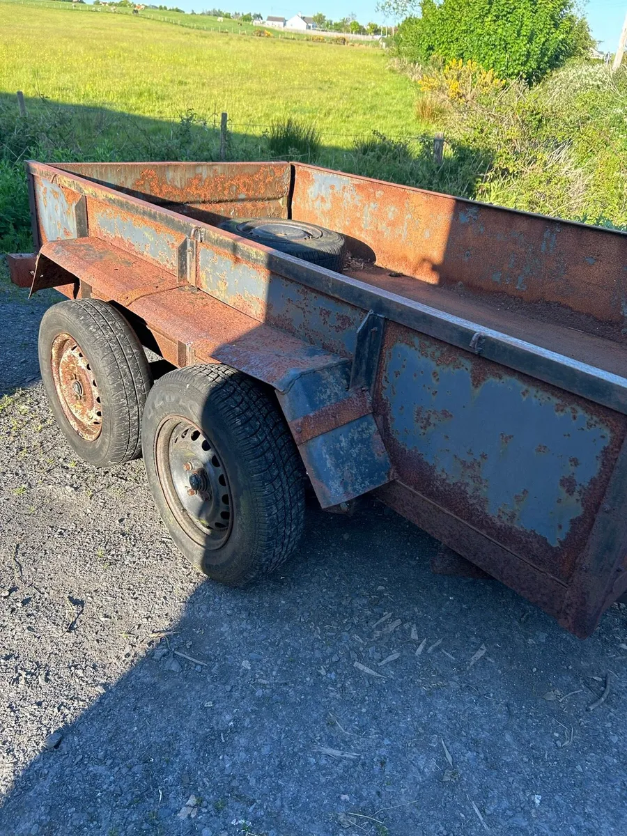 8x4”6 flat trailer - Image 2