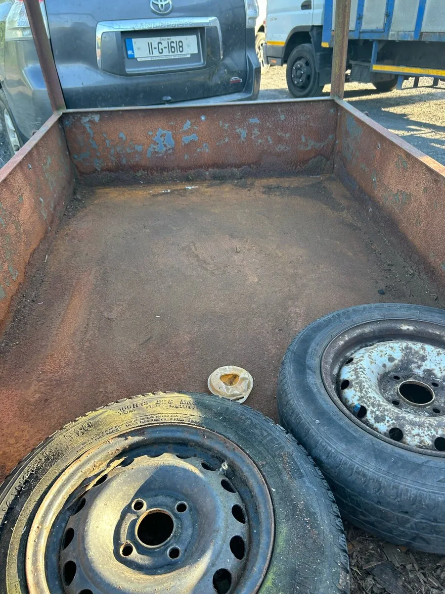 8x4”6 flat trailer - Image 4