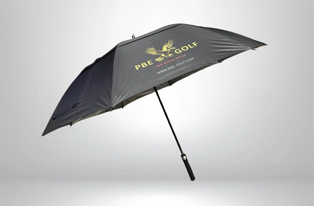 Large Double Canopy Vented Windproof Golf Umbrella - Image 1