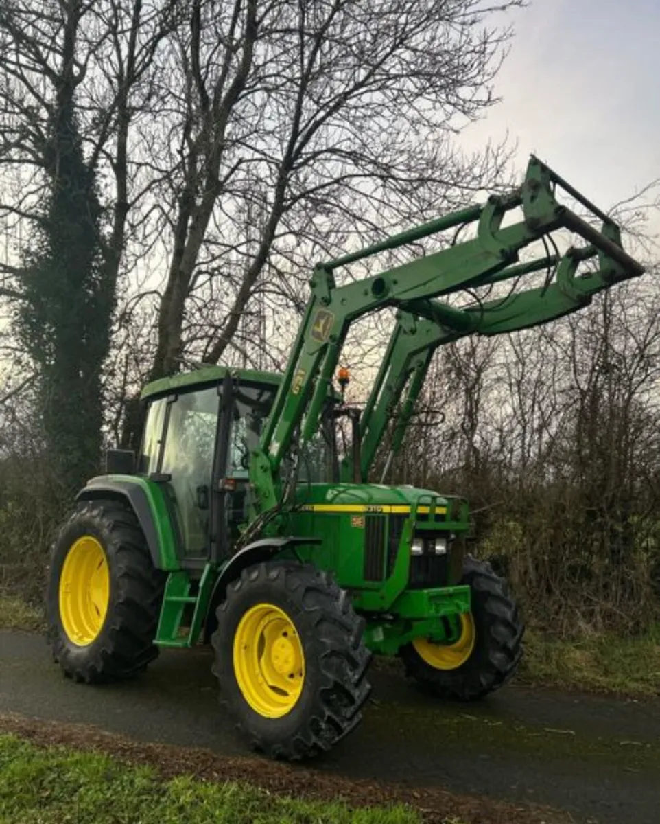 John Deere 6310 with loader - Image 1