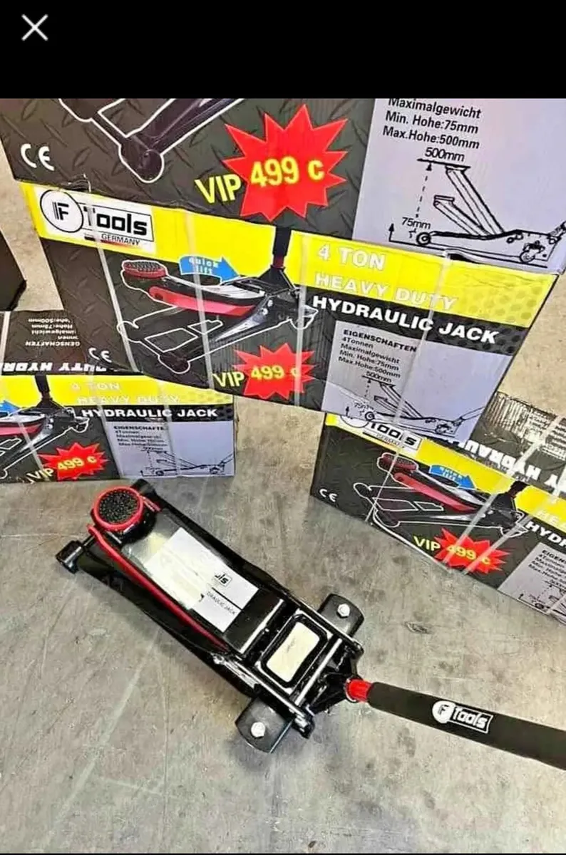 New 4toone low profile trolly jack - Image 2