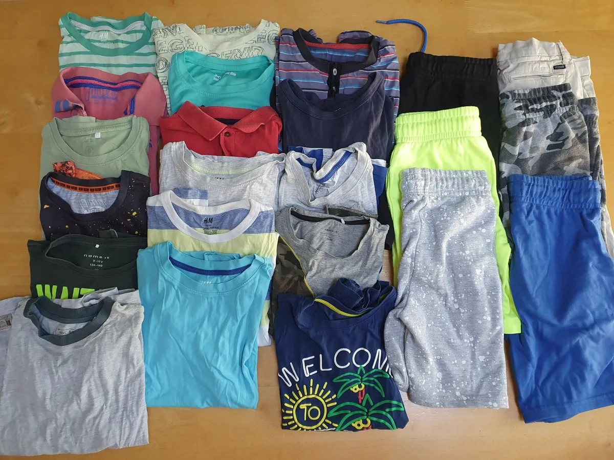 Boys summer clothes bundle 9-10 - Image 1